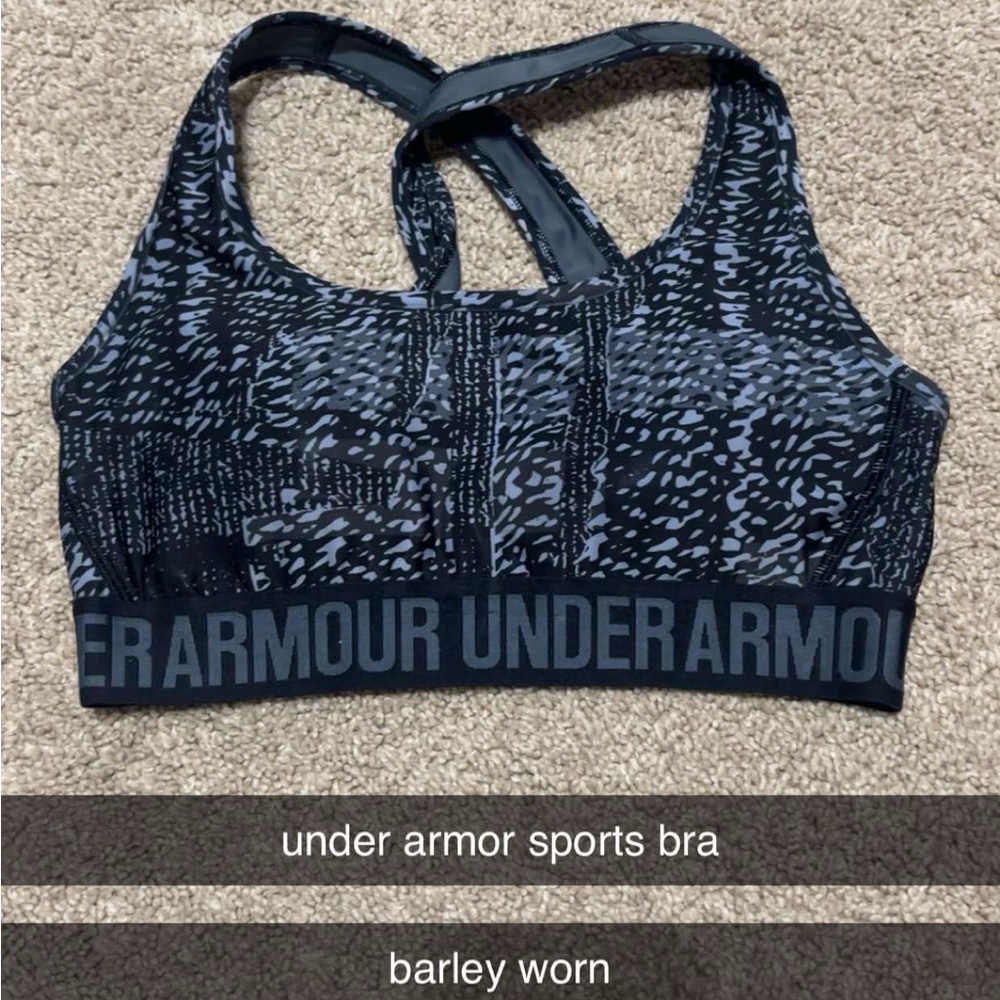 Under Armour Black Sports Bra